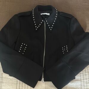 Mango Jacket with Stud Detail
